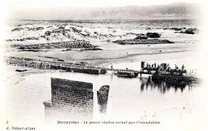 DUVEYRIER - GRAND VIADUC ENLEVE PAR INONDATION